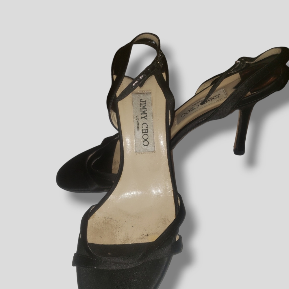 Jimmy Choo black sandles